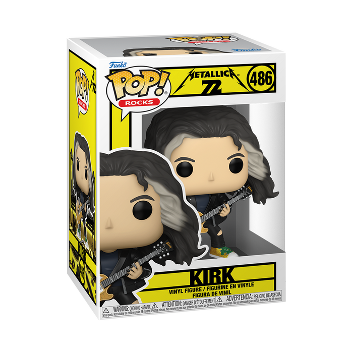 Funko Pop Rocks: Metallica - Kirk 72 Seasons