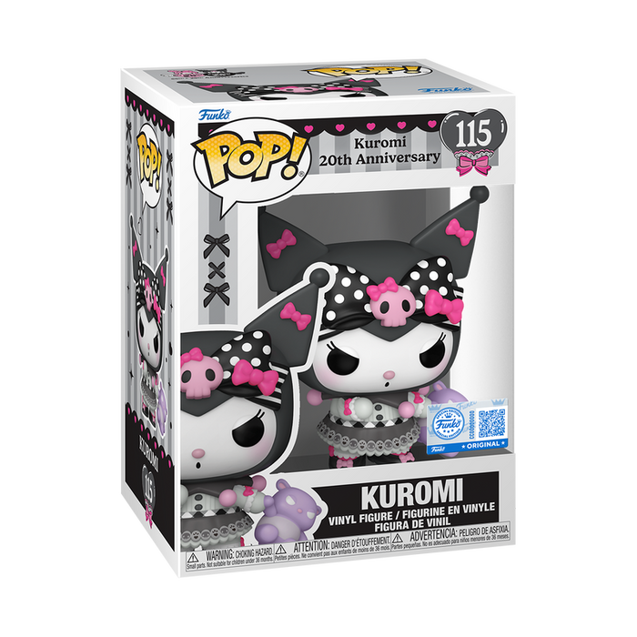 Funko Pop Sanrio: Kuromi 20 Aniversario - Kuromi con Baku Specialty
