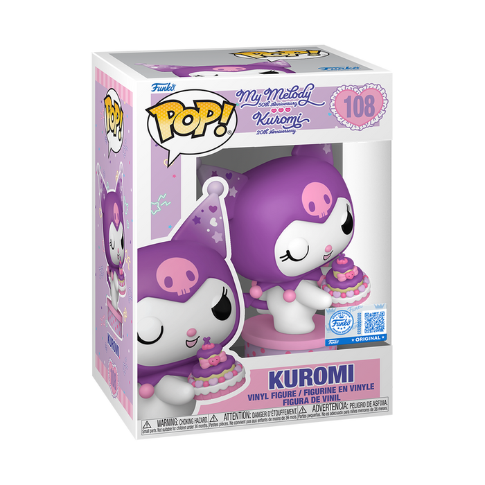 Funko Pop Sanrio: Kuromi 20 Aniversario - Kuromi con Pastel Specialty Series