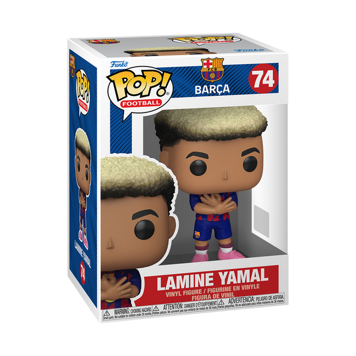 Funko Pop Football: Barcelona - Lamine Yamal Pose de Festejo