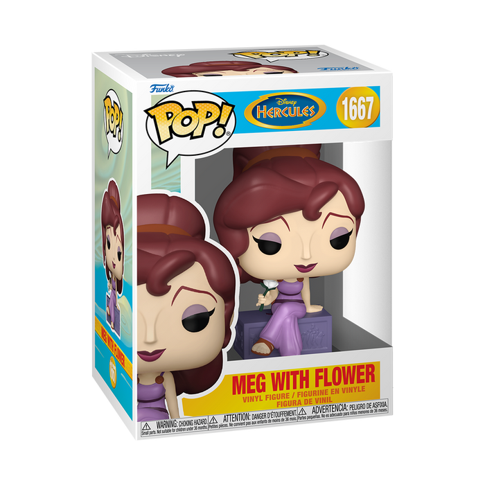 Funko Pop Disney: Hercules - Meg con Flor