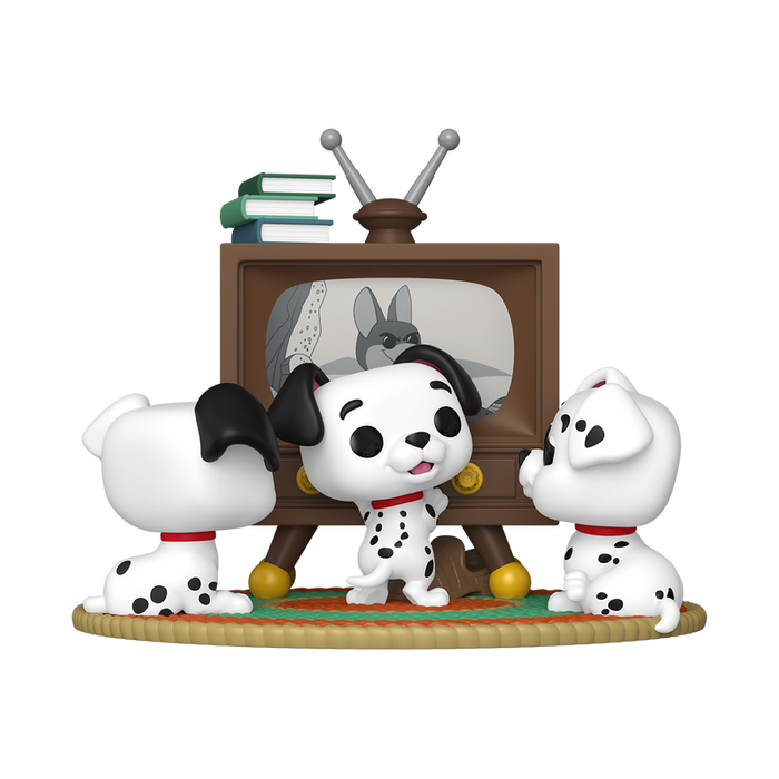 Funko Pop Moment: Disney 101 Dalmatas - Rolly, Patch y Lucky