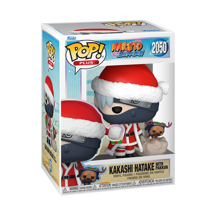 Funko Pop Plus: Naruto Shipudden Holiday - Kakashi y Pakkum