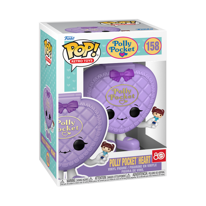 Funko Pop Retro Toys: Polly Pocket - Polvera En Forma De Corazon