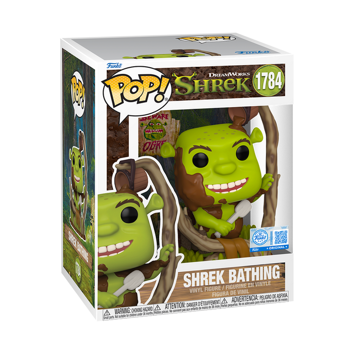 Funko Pop Premium: Shrek - Shrek Baño de Lodo Exclusivo
