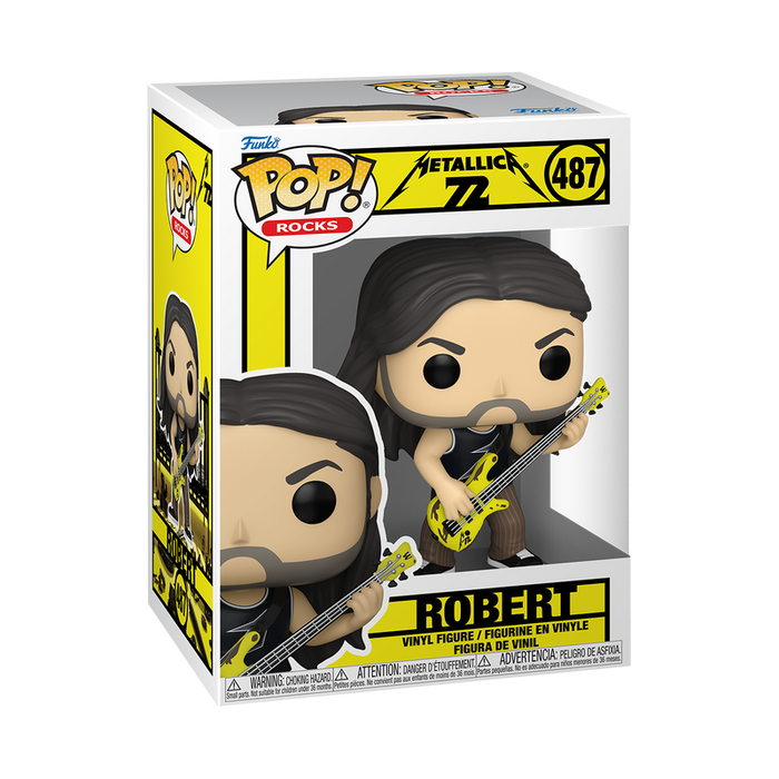 Funko Pop Rocks: Metallica - Robert 72 Seasons