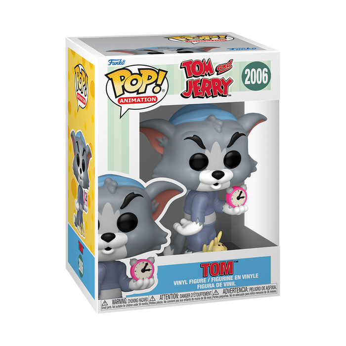 Funko Pop Animation: Tom y Jerry -Tom con Reloj Despertador