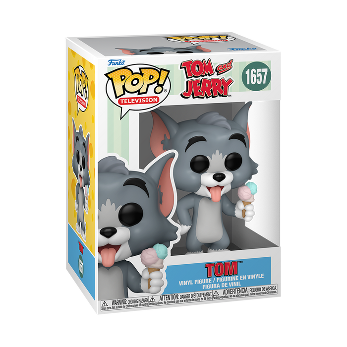 Funko Pop TV: Tom y Jerry - Tom Con Helado