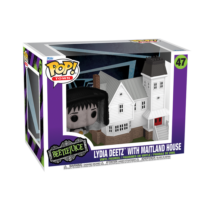 Funko Pop Town: Beetlejuice 2 - DeetzHouse con Lydia