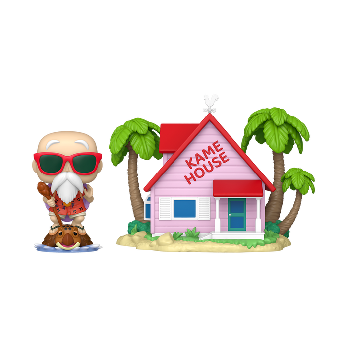 Funko Pop Town: Dragon Ball - Kame House con Maestro Roshi