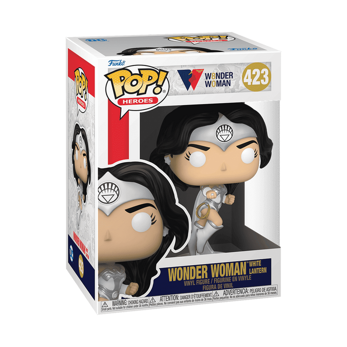 Funko Pop Heroes: DC Wonder Woman 80 - Wonder Woman Linterna Blanca