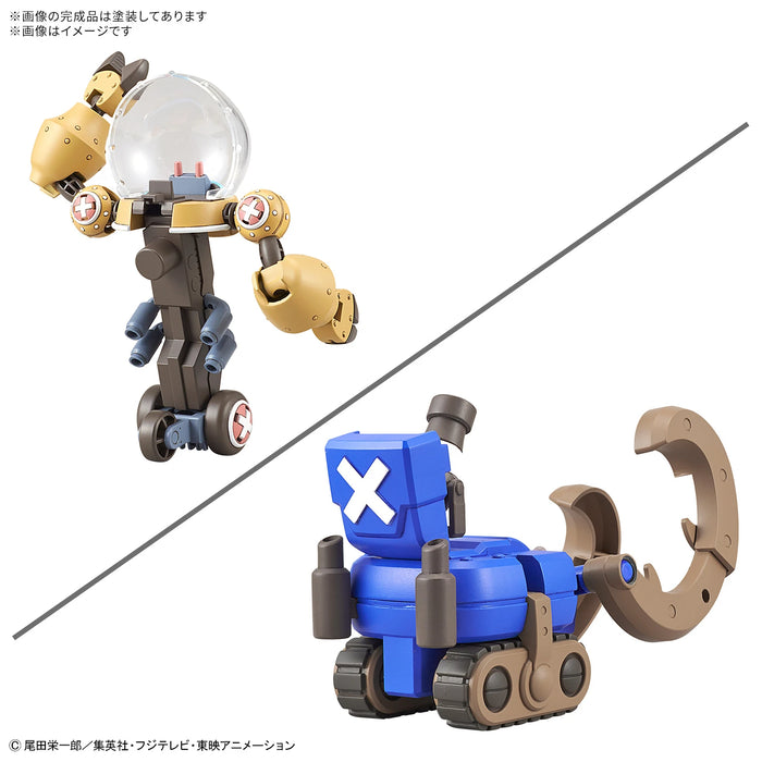 Bandai Tamashii Nations Model Kits Chopper Robo Super: One Piece - No. 2 & No. 3 Heavy Armor & Horn Dozer