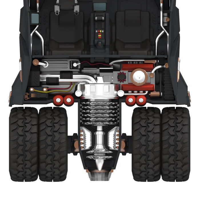 Super7 Super Cyborg: DC Batman Begins de 2005 - Batimovil Tumbler Full Color 10 Pulgadas