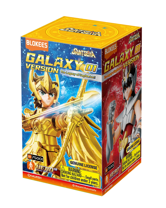 Blokees Saint Seiya Galaxy Series: 01 The Legacy of Sagittarius Unitario Sorpresa 75001