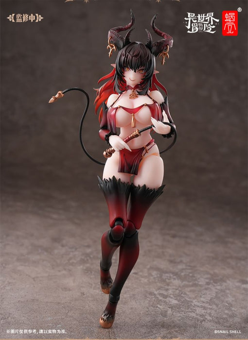 Snail Shell Action Figure: Original Character - Rpg-01Sp Succubus Lustia Second Phase Escala 1/12