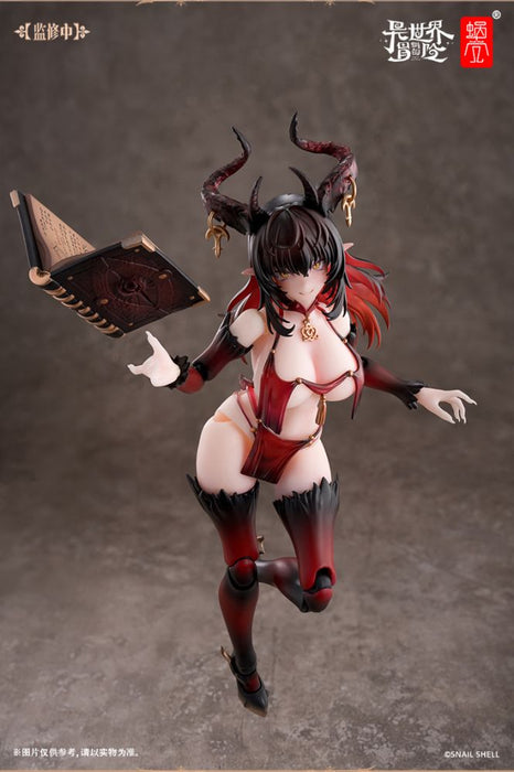 Snail Shell Action Figure: Original Character - Rpg-01Sp Succubus Lustia Second Phase Escala 1/12