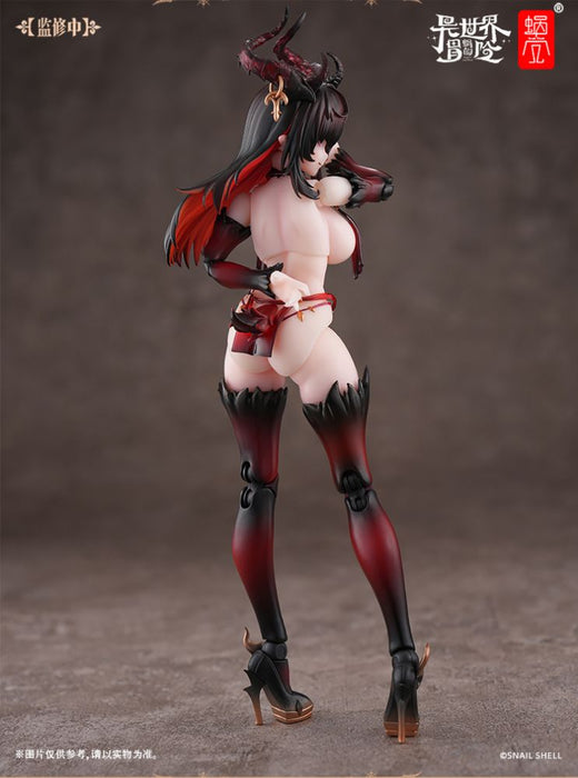 Snail Shell Action Figure: Original Character - Rpg-01Sp Succubus Lustia Second Phase Escala 1/12