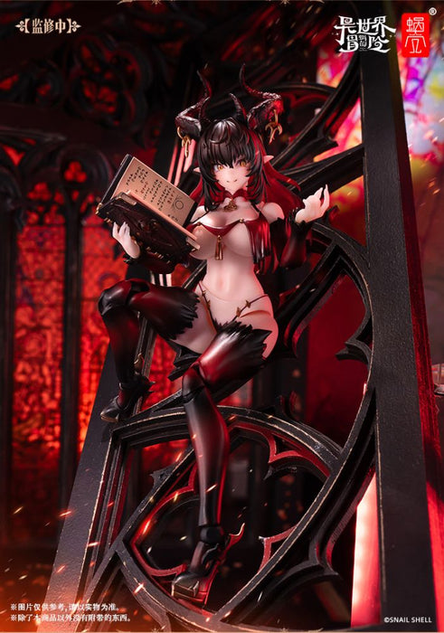 Snail Shell Action Figure: Original Character - Rpg-01Sp Succubus Lustia Second Phase Escala 1/12