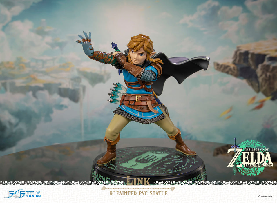 First 4 Figures: The Legend Of Zelda Tears Of The Kingdom - Link 8 Pulgadas
