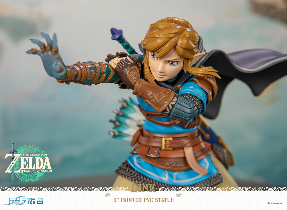First 4 Figures: The Legend Of Zelda Tears Of The Kingdom - Link 8 Pulgadas