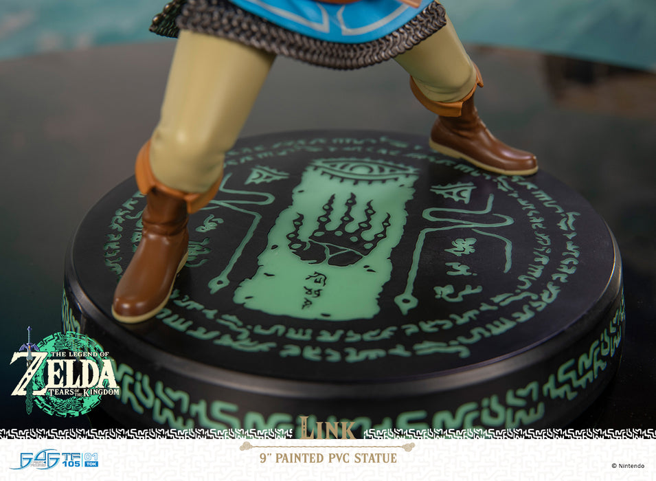 First 4 Figures: The Legend Of Zelda Tears Of The Kingdom - Link 8 Pulgadas