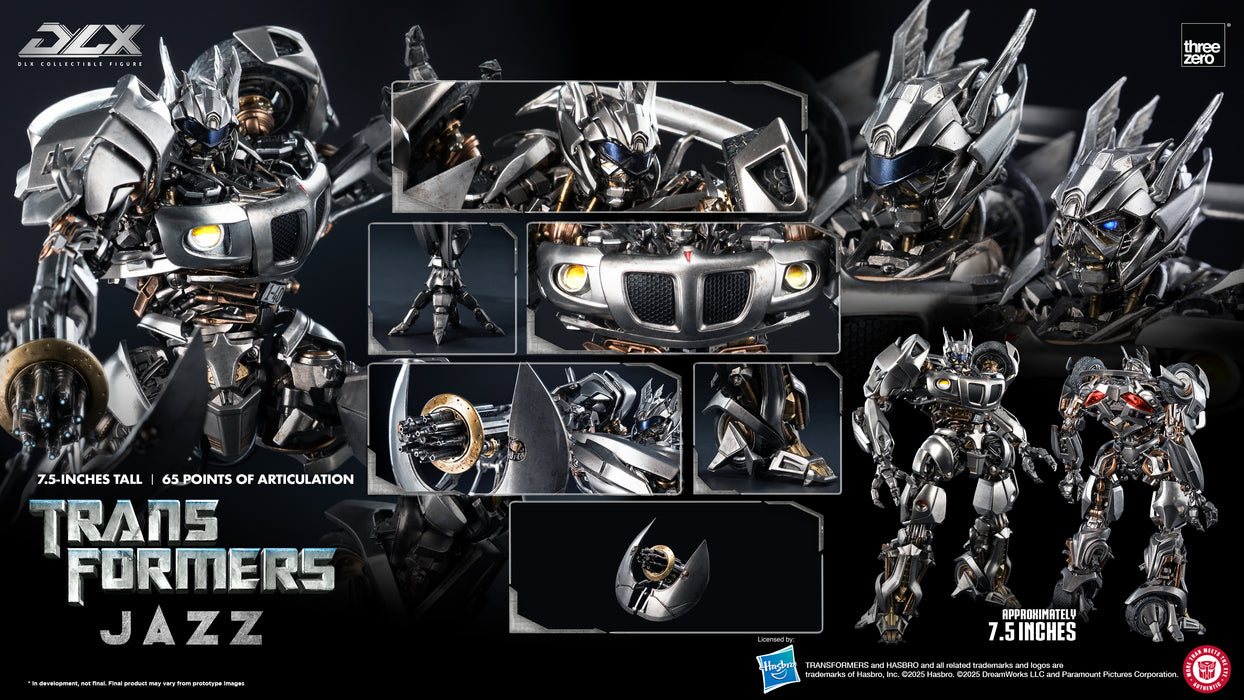 Threezero Dlx Series: Transformers 2007 - Jazz