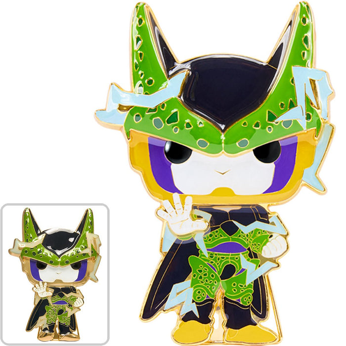 Funko Pop Pin: Anime: Dragon Ball Z - Cell Perfecto Esmaltado