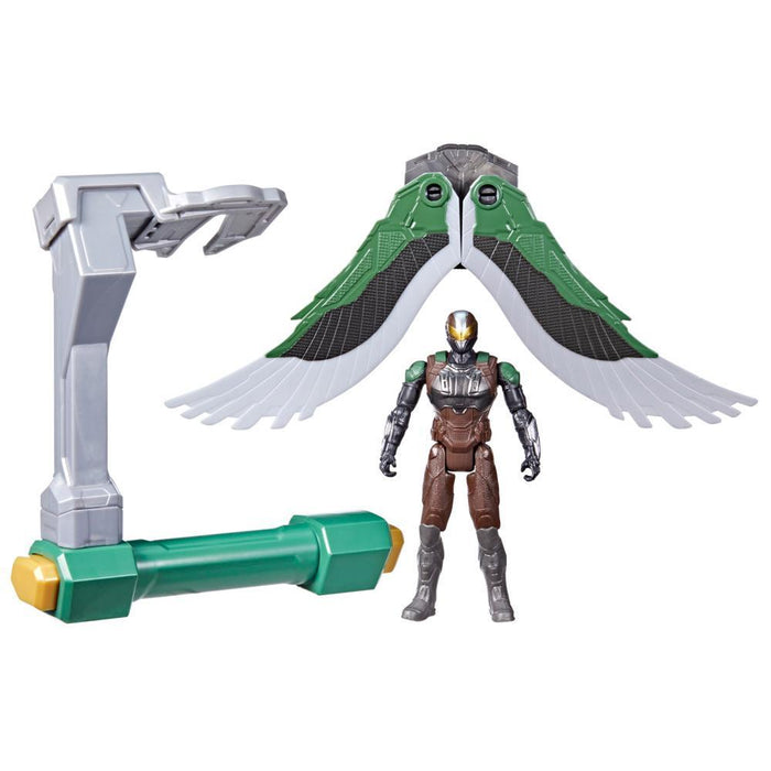 Marvel Epic Hero Series: Capitan America Brave New World - Falcon Vuelo Controlado 4 Pulgadas