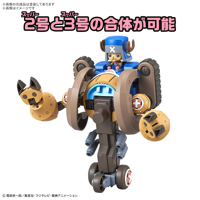 Bandai Tamashii Nations Model Kits Chopper Robo Super: One Piece - No. 2 & No. 3 Heavy Armor & Horn Dozer