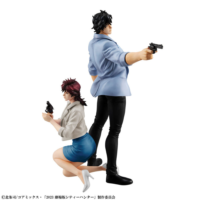 Megahouse Figures Gem Series: City Hunter The Movie Angel Dust - Ryo Saeba Y Kaori Makimura