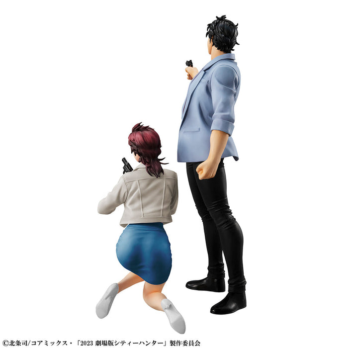 Megahouse Figures Gem Series: City Hunter The Movie Angel Dust - Ryo Saeba Y Kaori Makimura