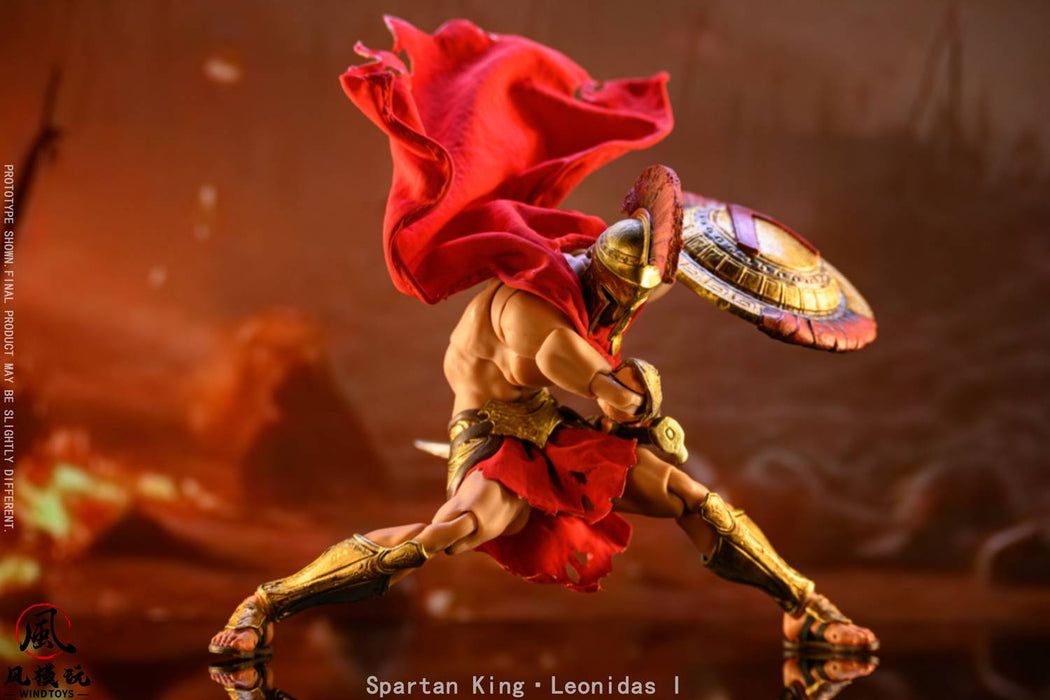 Wind Toys Action Figure: Spartan King Leonidas I Escala 1/12