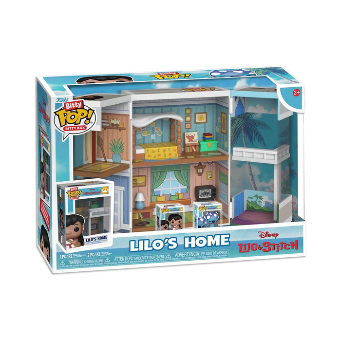 Funko Bitty Boxes: Disney Lilo y Stitch - Casa de Lilo