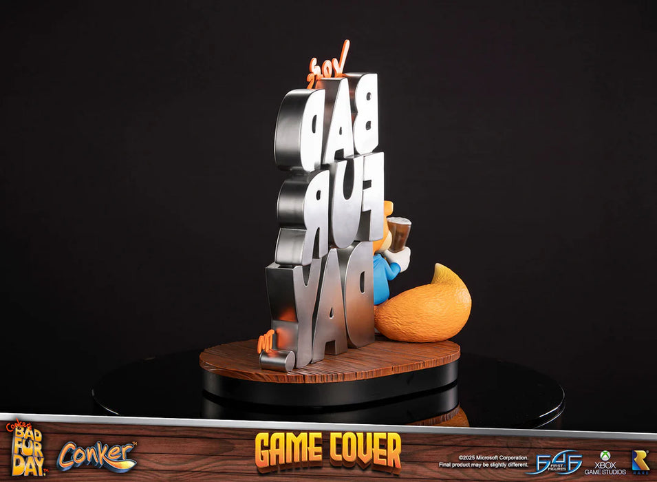 First 4 Figures: Conkers Bad Fur Day - Game Cover Standard Edition 17 Pulgadas