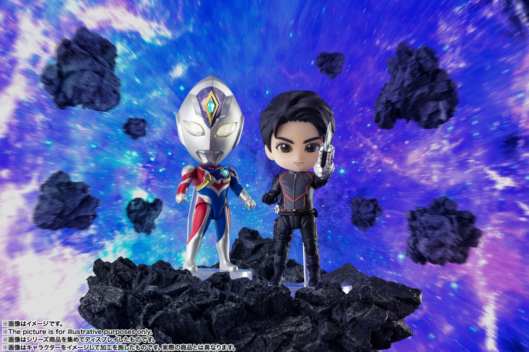 Bandai Tamashii Nations Figuarts Mini: Ultraman Decker - Kanata Asumi Minifigura