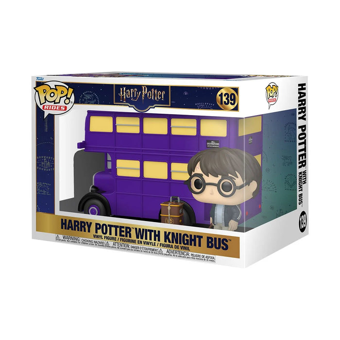 Funko Pop Rides Super Deluxe: Harry Potter - Harry con Autobus Nocturno