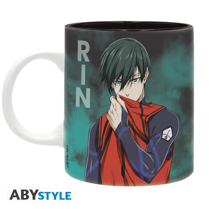 ABYstyle Taza De Ceramica: Blue Lock - Isagi vs Rin 320 ml