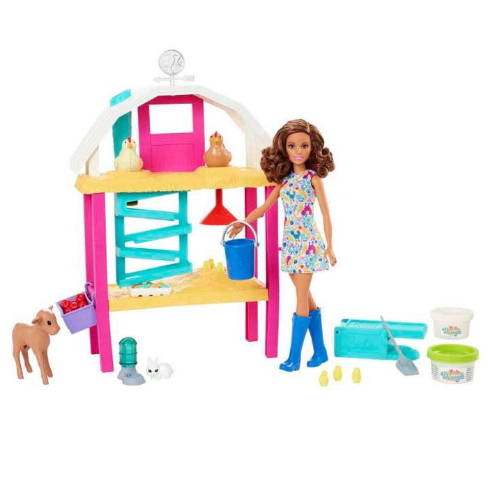 Barbie: Set De Juego Diversion En La Granja