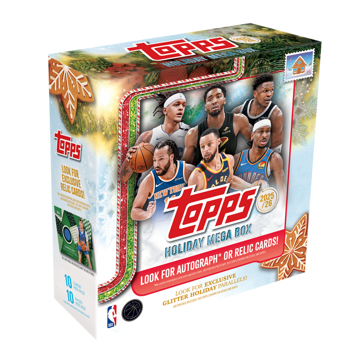 Topps: 25/26 NBA Holiday Basketball - Mega Box