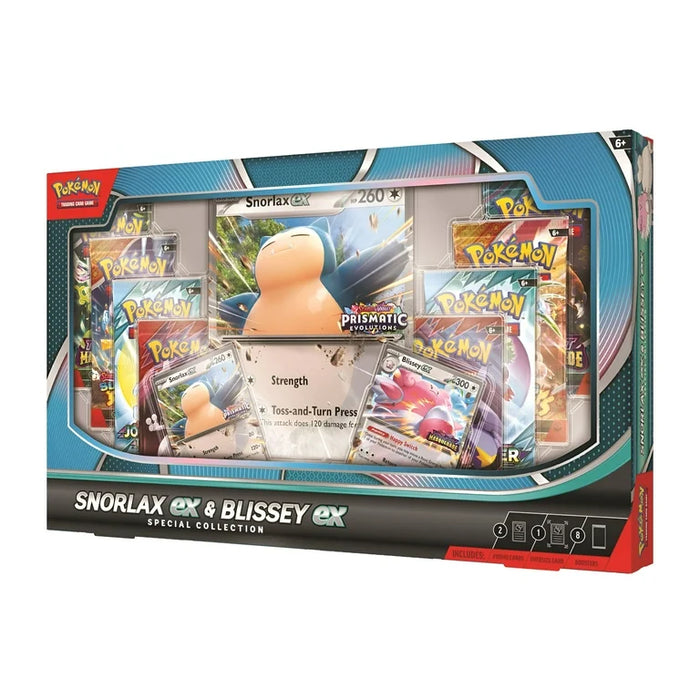 Pokemon TCG: Snorlax ex o Blissey ex Special Collection en Ingles