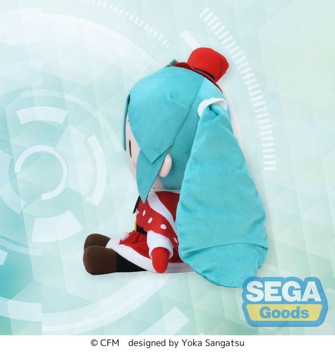 Sega Plush Fuwa Petit: Hatsune Miku - Hatsune Miku Christmas Peluche