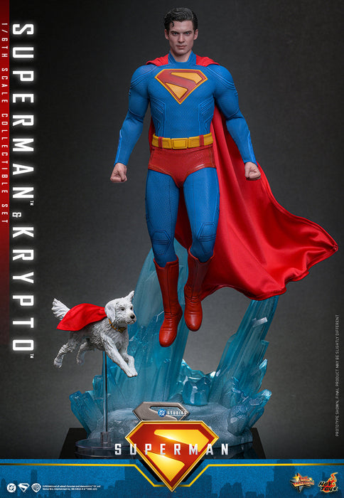 Hot Toys Movie Masterpiece Series: DC Superman 2025 - Superman y Krypto Escala 1/6