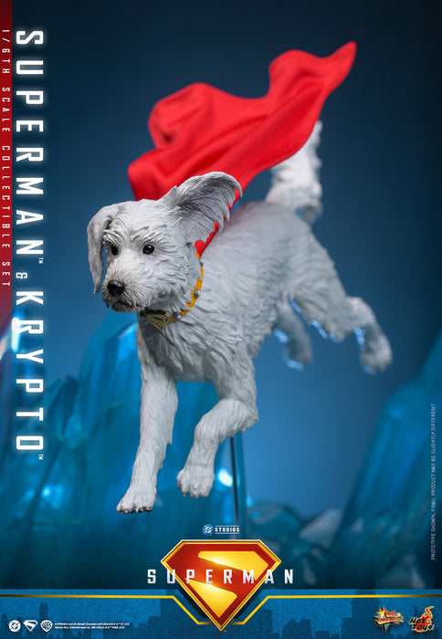 Hot Toys Movie Masterpiece Series: DC Superman 2025 - Superman y Krypto Escala 1/6