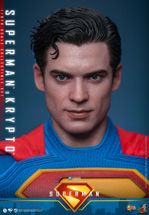 Hot Toys Movie Masterpiece Series: DC Superman 2025 - Superman y Krypto Escala 1/6