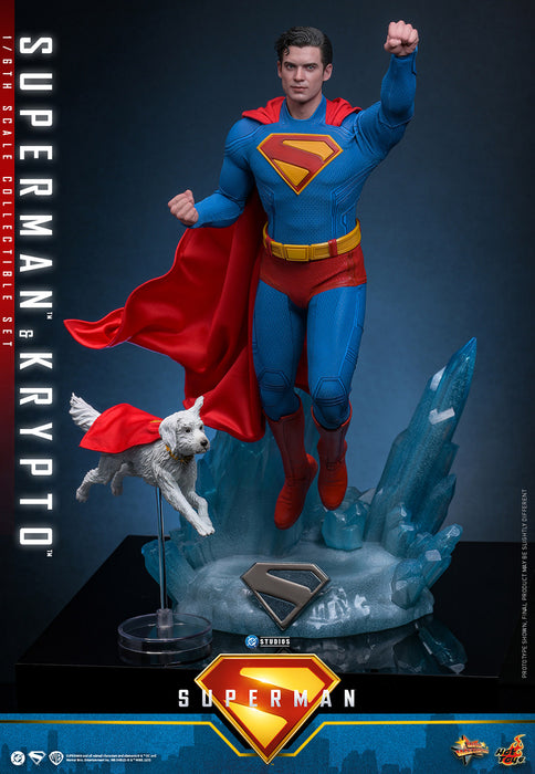 Hot Toys Movie Masterpiece Series: DC Superman 2025 - Superman y Krypto Escala 1/6