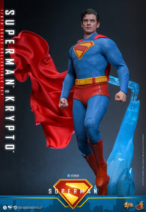 Hot Toys Movie Masterpiece Series: DC Superman 2025 - Superman y Krypto Escala 1/6