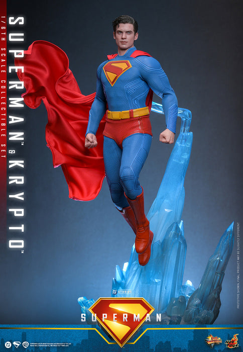 Hot Toys Movie Masterpiece Series: DC Superman 2025 - Superman y Krypto Escala 1/6