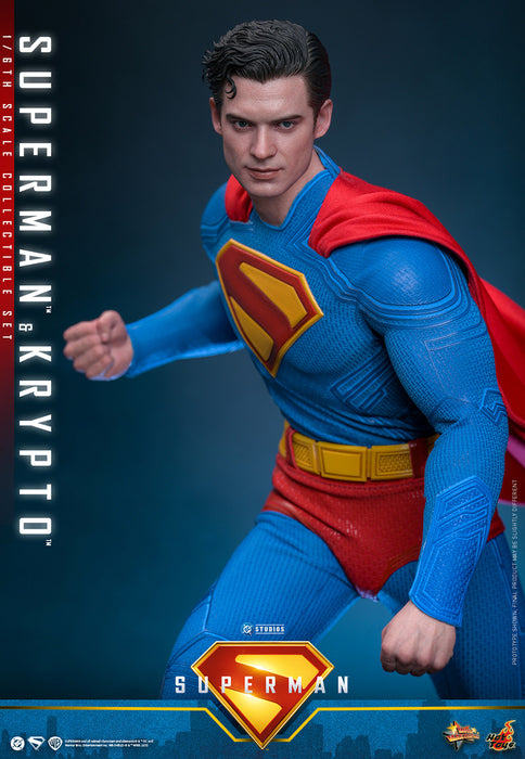 Hot Toys Movie Masterpiece Series: DC Superman 2025 - Superman y Krypto Escala 1/6