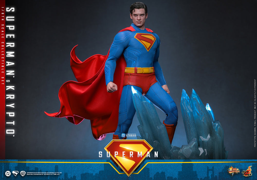 Hot Toys Movie Masterpiece Series: DC Superman 2025 - Superman y Krypto Escala 1/6