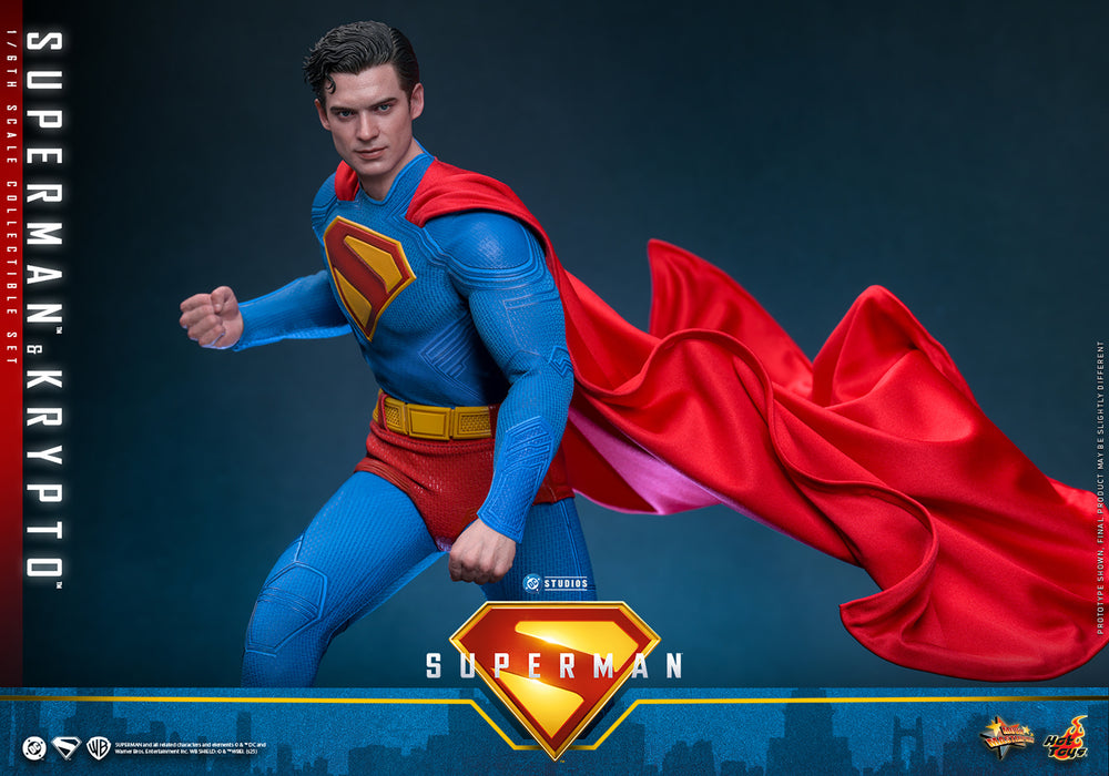 Hot Toys Movie Masterpiece Series: DC Superman 2025 - Superman y Krypto Escala 1/6